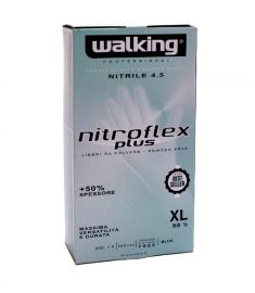 Einweghandschuhe Nitroflex blau  Gr. XL WALKING