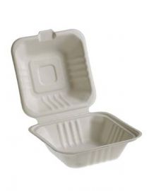 Burger Schachtel 15x15x8,5cm 50Stk Cellulose