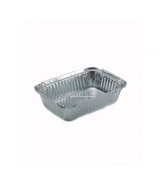 Alu-Schale 3Portionen 32x21x3,9cm 100Stk 