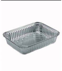 Alu-Schale 4Portionen 100Stk 22x17x3,5cm