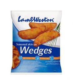 Potato Wedges 1Kg LAMB WESTON